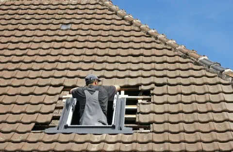 Pose de velux - Villar-Saint-Pancrace